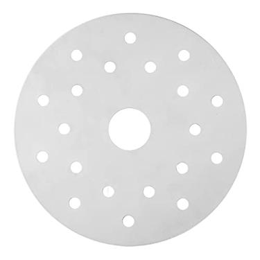 Imagem de QANYEGN Disco conversor de cooktop de indução, placa difusora de calor de aço inoxidável, placa adaptadora de cooktop de indução para fogão a gás, cooktop de vidro.(6.5in)