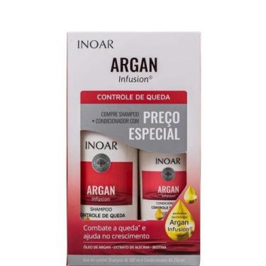 Imagem de Inoar Argan Infusion Kit Shampoo + Condicionador Controle De Queda