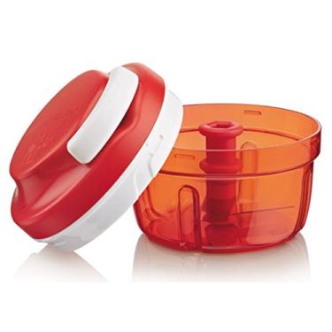 Imagem de Tupperware Turbo Chef Herb Smart Chopper 300ml / 1.2 cup (red)