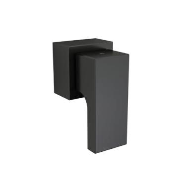 Imagem de Bruno Acabamentos - Acabamento Para Registro Quadrado Alavanca Fast P/Deca Preto