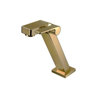 Imagem de Torneira Docolstillo Ouro Escovado para Lavatório de Mesa