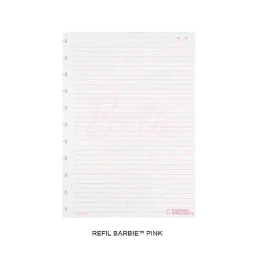 Imagem de Refil Pautado Barbie Pink A5 50fls - Caderno Inteligente