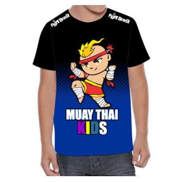Imagem de Camisa Camiseta Muay Thai Kids - Masc Infantil - Fb-2069 - Fight Brasi