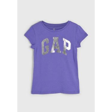 Imagem de Infantil - Camiseta GAP Logo Roxa GAP 886003 menina