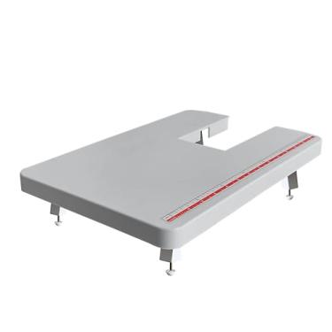 Imagem de StitchTech Mesa de extensão para máquinas de costura compatível com máquinas de costura resistentes Singer Brand 44S, 4411, 4423, 4432, 4452, 5511, 5523, 5532, 6335 (cinza)