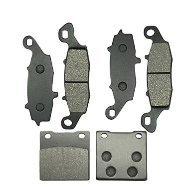 Imagem de Pastilhas de freio dianteiras e traseiras para motocicleta compatíveis com/para Suzuki GSX600F GSX 600 F Katana 600 1998-2006 SV650 SV 650 GSX750F GSX 750 F Katana 750 GSF 600 S GSF600S Bandit 600