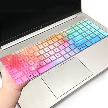 Imagem de Capa de teclado para teclado HP ProBook 450 G8 G9 G10/455 G8 G9 G10/650 G8/HP Zbook Power G8 G9 (não serve para HP ProBook 450/455/650 G6 G7) - colorida