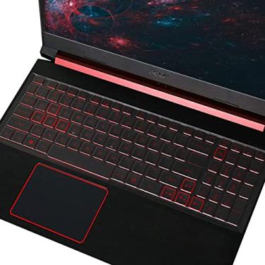 Imagem de Capa de teclado para Acer Nitro 5 AN515-58/57/56/55/45/44/43, Nitro 16 AN16-51/41, Nitro 17 AN17-51/41, Predator Helios 300 PH315-55/54/53/52 PH3177 -53/53 4