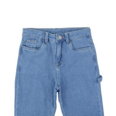 Imagem de Calça Jeans Infanto Juvenil Feminina Malwee Comfort Azul-Feminino