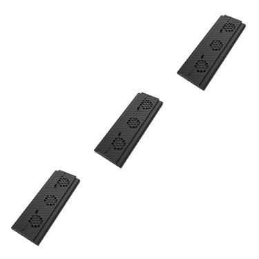 Imagem de Kickstand 3pcs Port Conter Ventilador Suporte para console de jogo Be Heat Cooler Preto Seu suporte de hub Triplo A Controle de encaixe Faça suporte de temperatura Pode barrar estação de montagem / 12