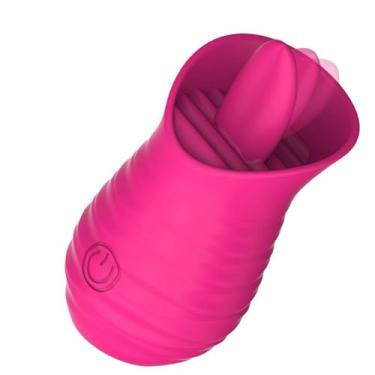 Imagem de Vibradores poderosos para mulheres clitóris massageador 10 modos Liberando a língua G do clitóris de ponto do clitóris clitóris clitud