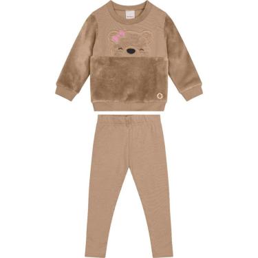 Imagem de Conjunto Inverno Bebê Menina Carinhoso P ao G Ref. 116976-Feminino