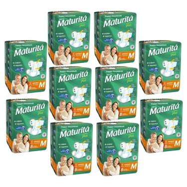 Imagem de FRALDA ADULTO MATURITÁ DISFARCE Tamanho "M" - 01 Fardo - 10 Pacotes - 80 Unidades
