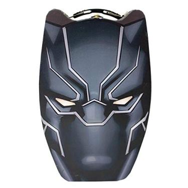 Imagem de The Tin Box Company 748207-12 Black Panther Head Shape Tin Carry All
