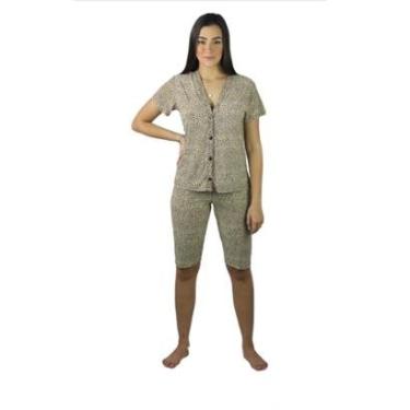 Imagem de Pijama Pescador Capri Botões Liganete-Feminino