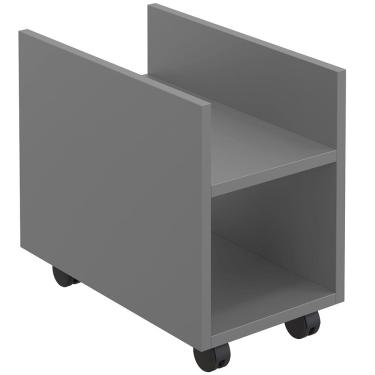 Imagem de Suporte Para Cpu E Nobreak Com Rodízios Guide L03 Cinza - Lyam