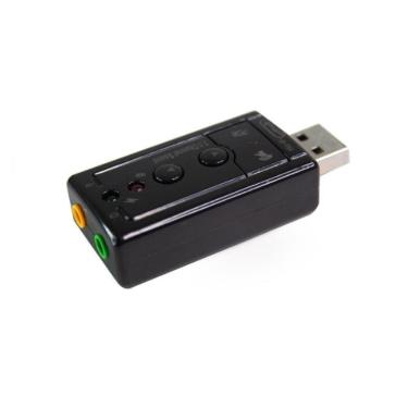 Imagem de Adaptador Placa de Som - Solução Áudio Instantânea e Prática