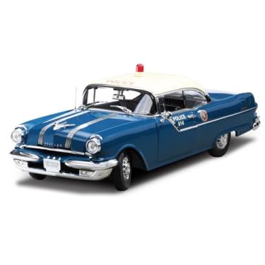 Imagem de 1955 Pontiac Star Chief Police Car - Escala 1:18 - Sun Star