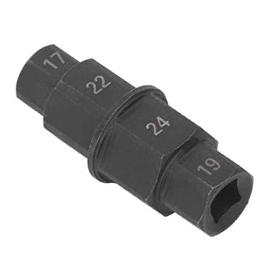 Imagem de Chave Sextavada do Eixo Roda Dianteira Ferramenta para Instalar/remover o Eixo Dianteiro Motocicleta, 17mm 19mm 22mm 24mm (Preto)