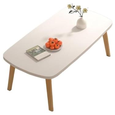 Imagem de Mesa de centro dobrável de madeira, mesa de centro com janela de sacada, mesa de chá simples, mesa de tatami, quarto, sala de estudo, mesa baixa
