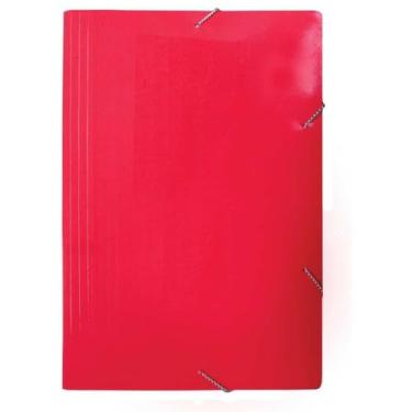 Imagem de Pasta Aba Elastica Papel Oficio Vermelha - Pacote Com 20, Frama, 295257, Multicor