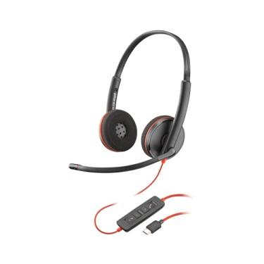 Imagem de Headset com fio Blackwire 3220 USB-C + Adaptador USB-C/A