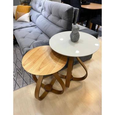 Imagem de Mesas de Apoio Decorativas - Roma - Jacaré Móveis