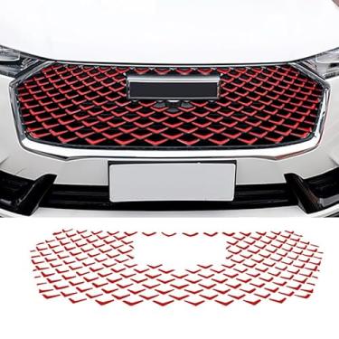 Imagem de Car Front Net Grille Grid Colour change stickers Fit For GWM Haval H6 3th 2021 2022 Exterior Modification Accessories