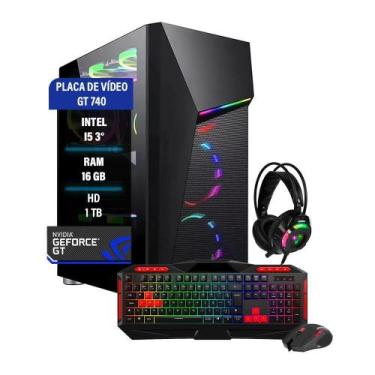 Imagem de Pc Gamer Chrono I5 3470 16Gb Hd 1Tb Gt740 - Fonecar