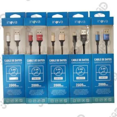 Imagem de Cabo Tipo C T c Inova CBO 5972 2.4A, Preto