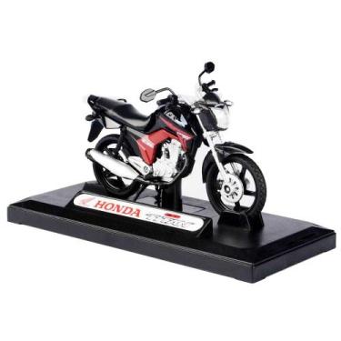 Imagem de Miniatura Moto CG Titan 150 2014 California toys, preta