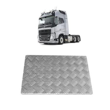 Imagem de Protetor Alumínio Caixa de Bateria p Volvo FH/FM/NH até 2014 - Fabbof