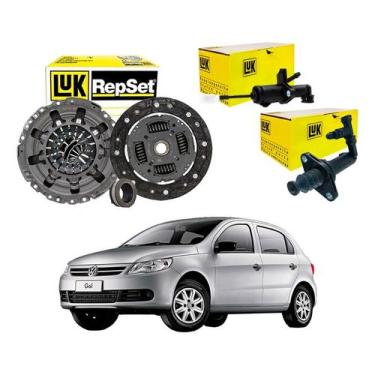 Imagem de Kit Embreagem Cilindro Pedal Gol G5 1.0 1.6 2008 A 2013 - LuK