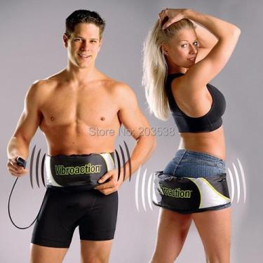 Imagem de Cinta Vibratoria Abdominal Tonificador Para Definir  barriga - VIBROAC