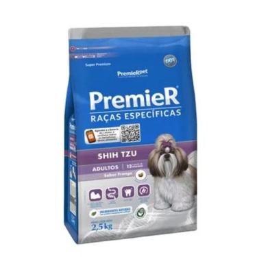 Imagem de Ração Premier Shih Tzu Adultos Frango Raças Específicas, 2,5kg
