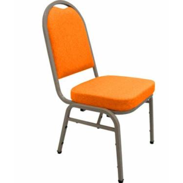 Imagem de Cadeira para Hotel e Auditórios Linha Hotel Laranja - Design Office Mó