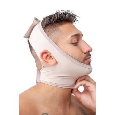 Imagem de Cinta Pós Cirurgia Faixa Facial Papada Bichectomia (M02) - Fanáticos P