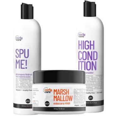 Imagem de Kit Curly Care - Spu Me - High Condition E Marsh Mallow