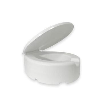 Imagem de Assento Sanitário Elevado 13CM Acessibilidade Idosos Deficientes Pós O