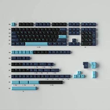 Imagem de Teclas Sumgsn Double Shot 169 teclas Cherry Profile Hammerhead escuras adequadas para teclado mecânico 61/64/87/100/104/108 Cherry Mx Switches