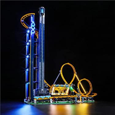 Imagem de GEAMENT LED Light Kit Compatible with Lego Loop Coaster - Lighting Set for Creator 10303 Building Model (Model Set Not Included)