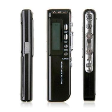 Imagem de Mini gravador de voz digital com microfone embutido ideal para palestr
