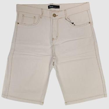 Imagem de Short Bermuda Casual De Linho Algodão Esporte Fino Social - TBTJeans, 