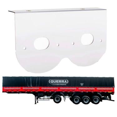 Imagem de Suporte Lanterna 2 Marias Guerra 85mm Inox - DW Componentes