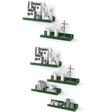 Imagem de Prateleiras de acrílico, pacote com 6 prateleiras flutuantes de 39,9 cm para parede, prateleiras de exibição Funko Pop Lego, estantes de livros infantis, prateleira suspensa para banheiro, quarto,