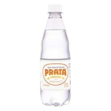 Imagem de Água Mineral Natural Com Gás PRATA 510ml