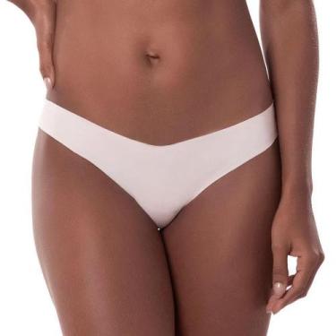 Imagem de Calcinha Fio Dental Corta à Laser Microfibra Liebe 301701, Preto, G