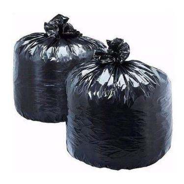 Imagem de Saco Lixo Preto 30 Litros 1000 Unidades  - HIGIPACK