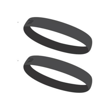 Imagem de Faixa de Cabelo com Silicone 2 unidades Pretas - SPORTBR