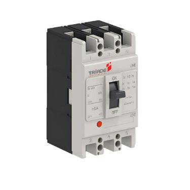 Imagem de Disjuntor em caixa moldada 63a trifásico jm1-63l/3300 - TRÍADE EQUIPAM